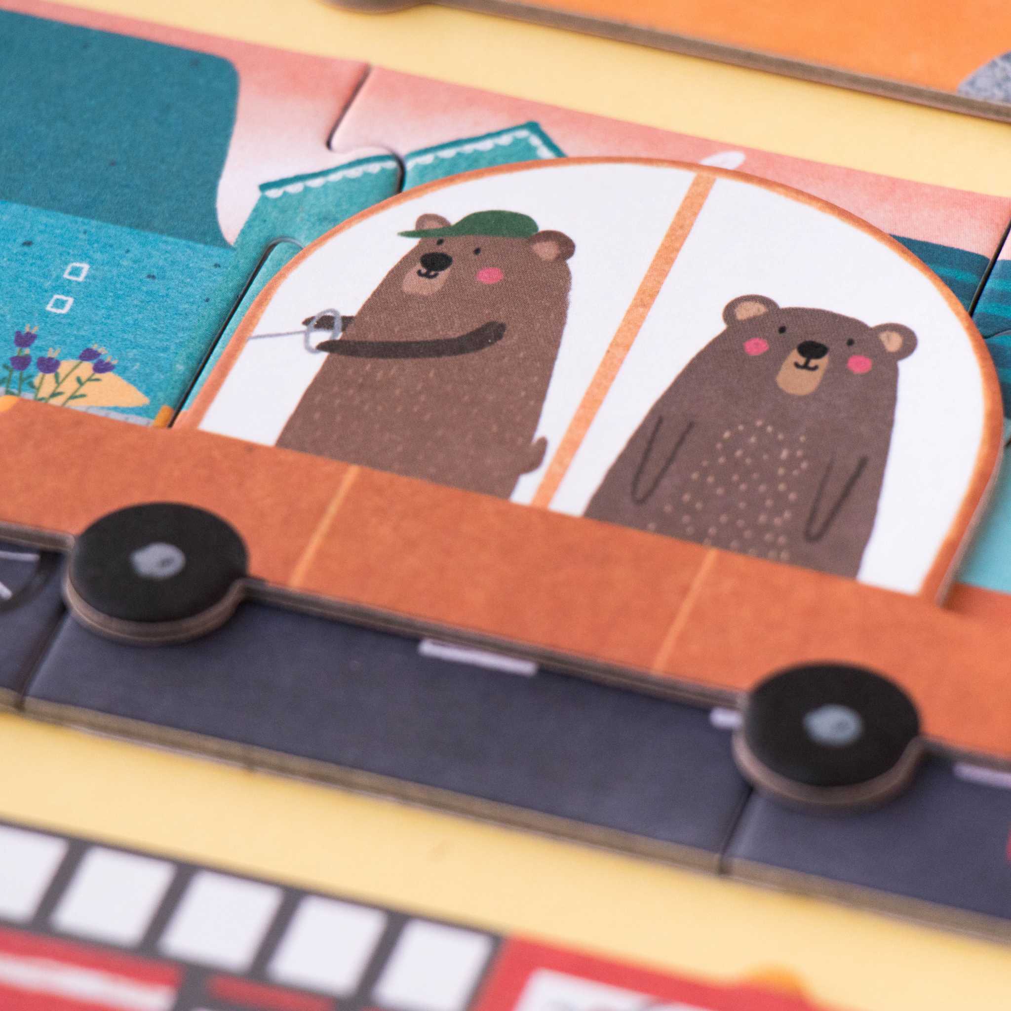 Londji Beep Beep Jigsaw Puzzle (Age 3+)