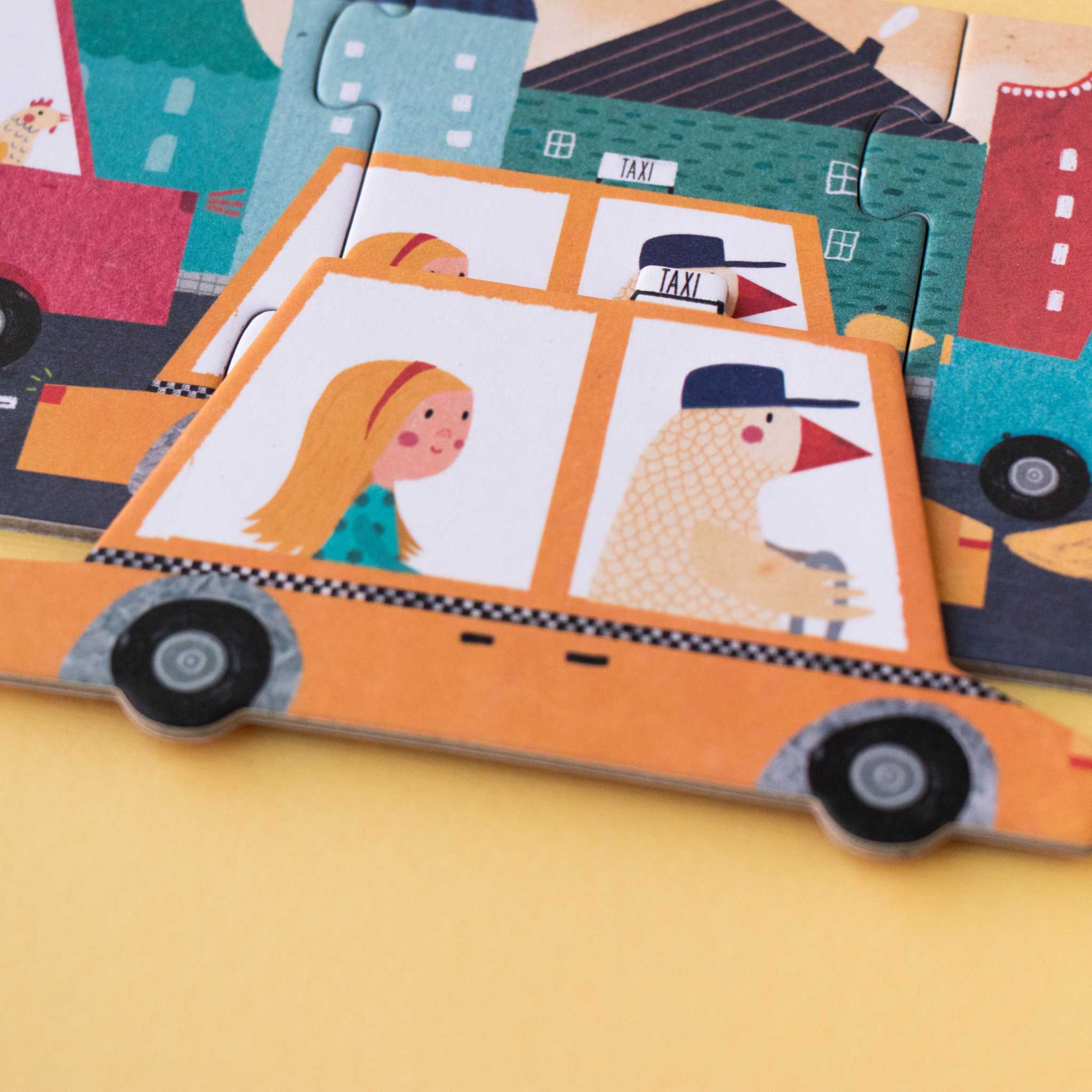 Londji Beep Beep Jigsaw Puzzle (Age 3+)