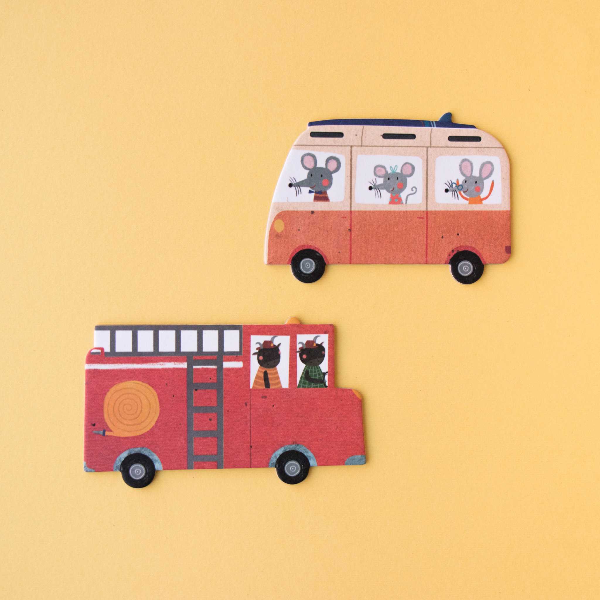 Londji Beep Beep Jigsaw Puzzle (Age 3+)