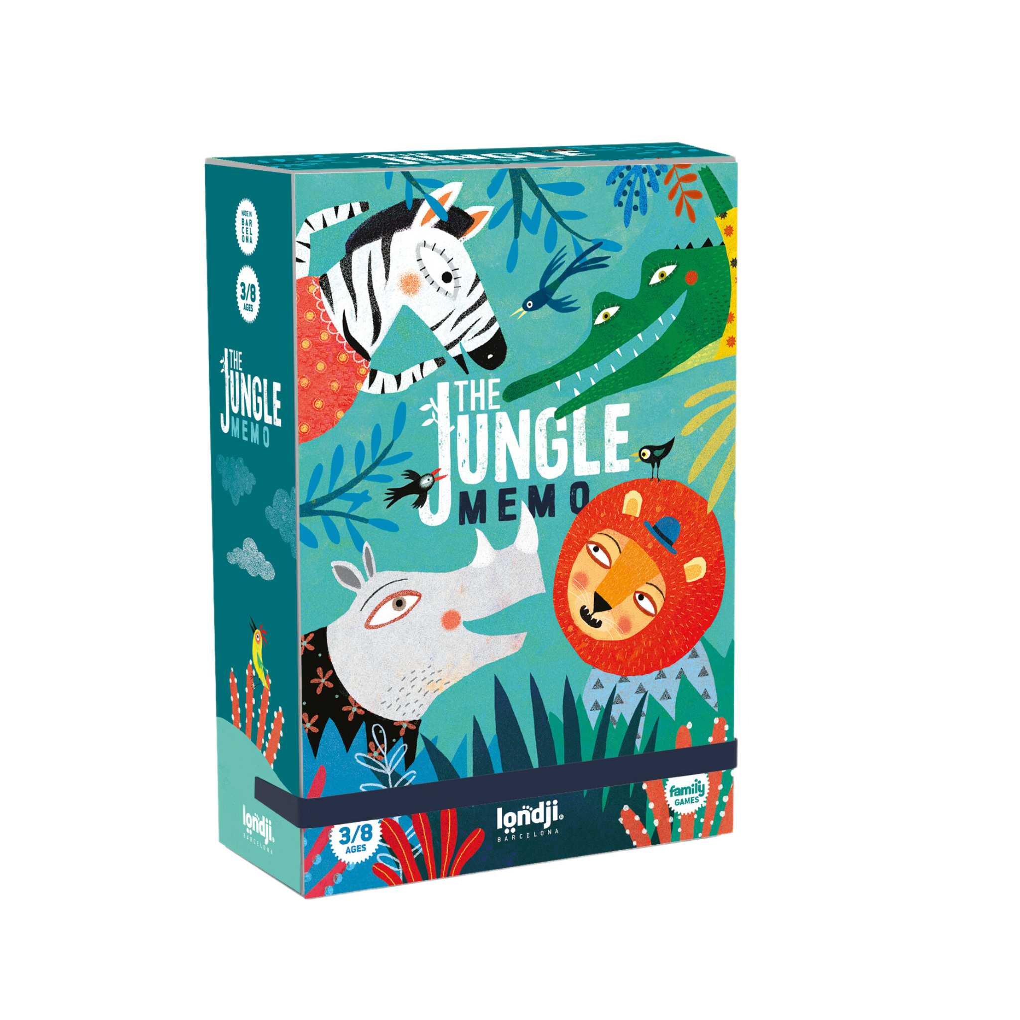 Londji Jungle Memo Game (Age 3+)