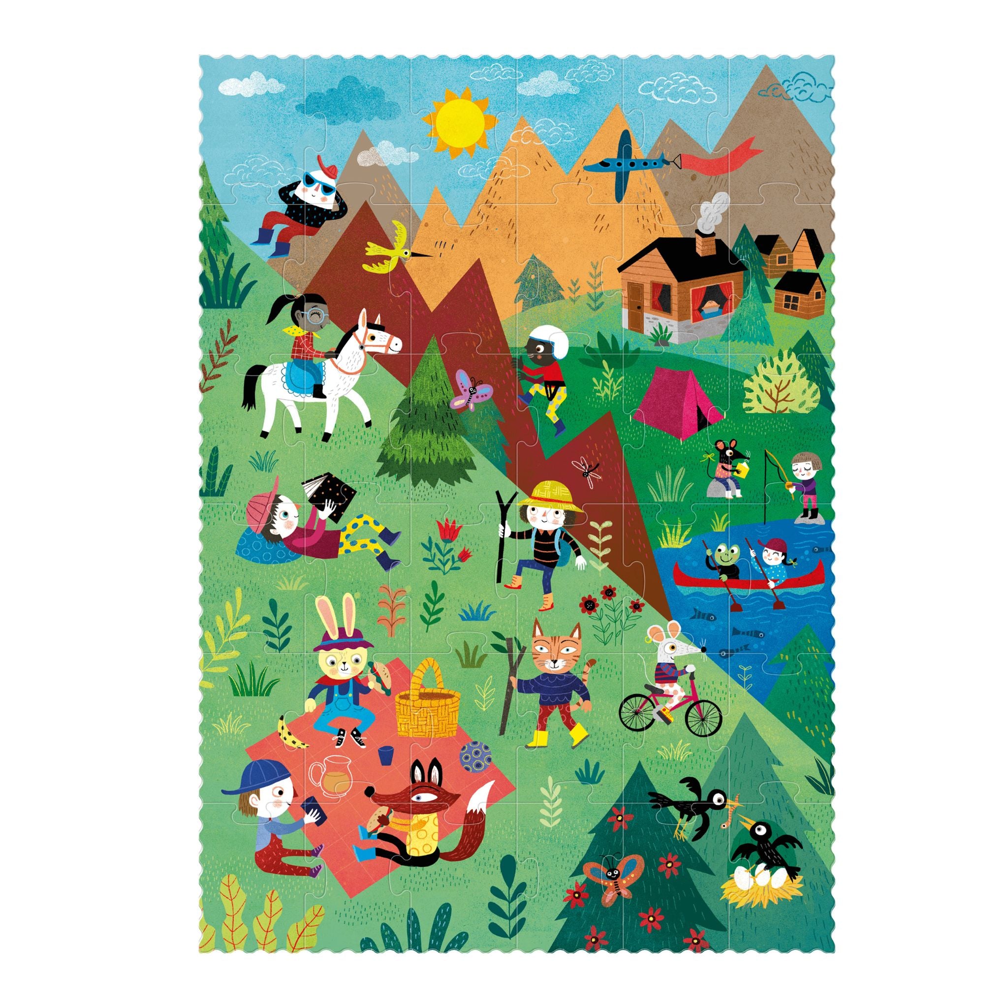 Londji Lets Go To The Mountain Jigsaw Puzzle (Age 5+)