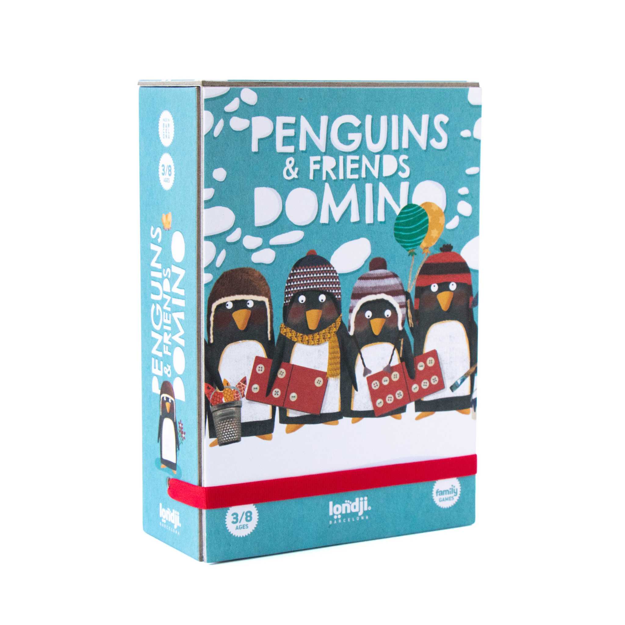 Londji Penguins and Friends Domino Game (Age 3+)