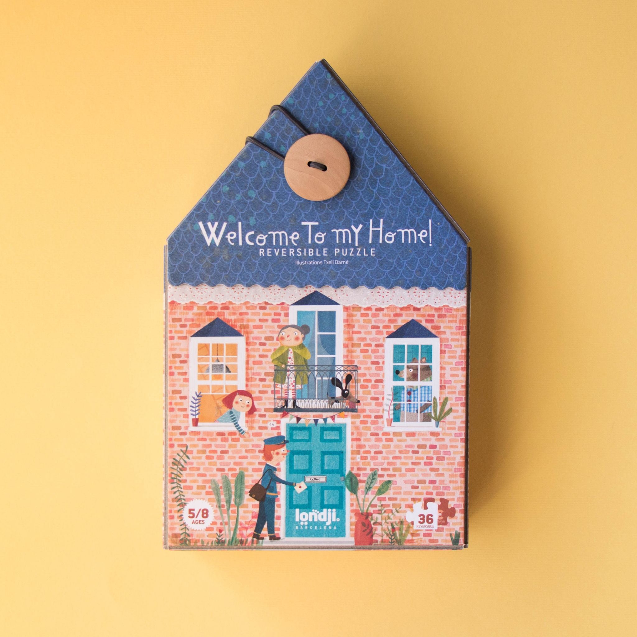 Londji Welcome to My Home Jigsaw Puzzle (Age 5+)