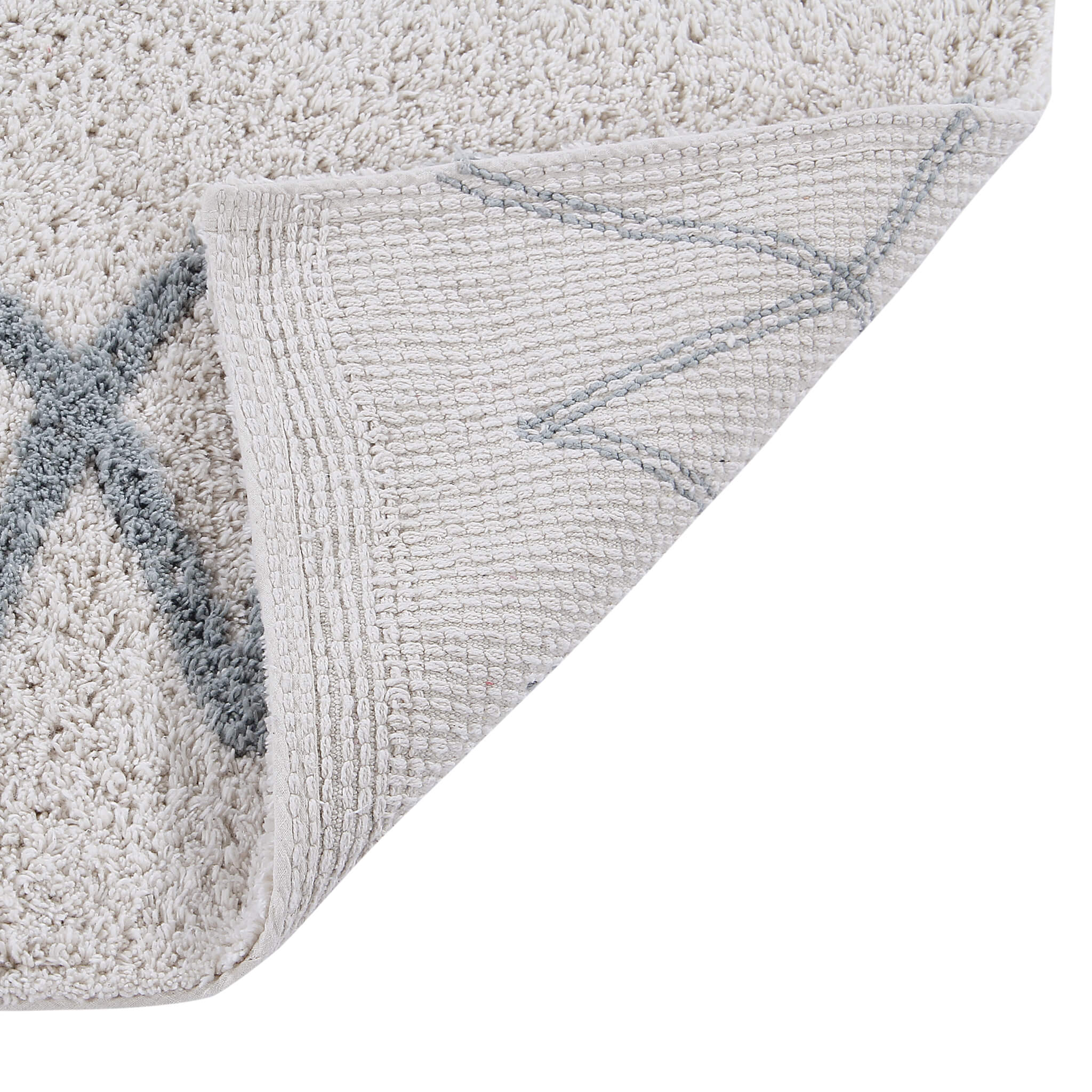 Atlas Washable Rug - Vintage Blue
