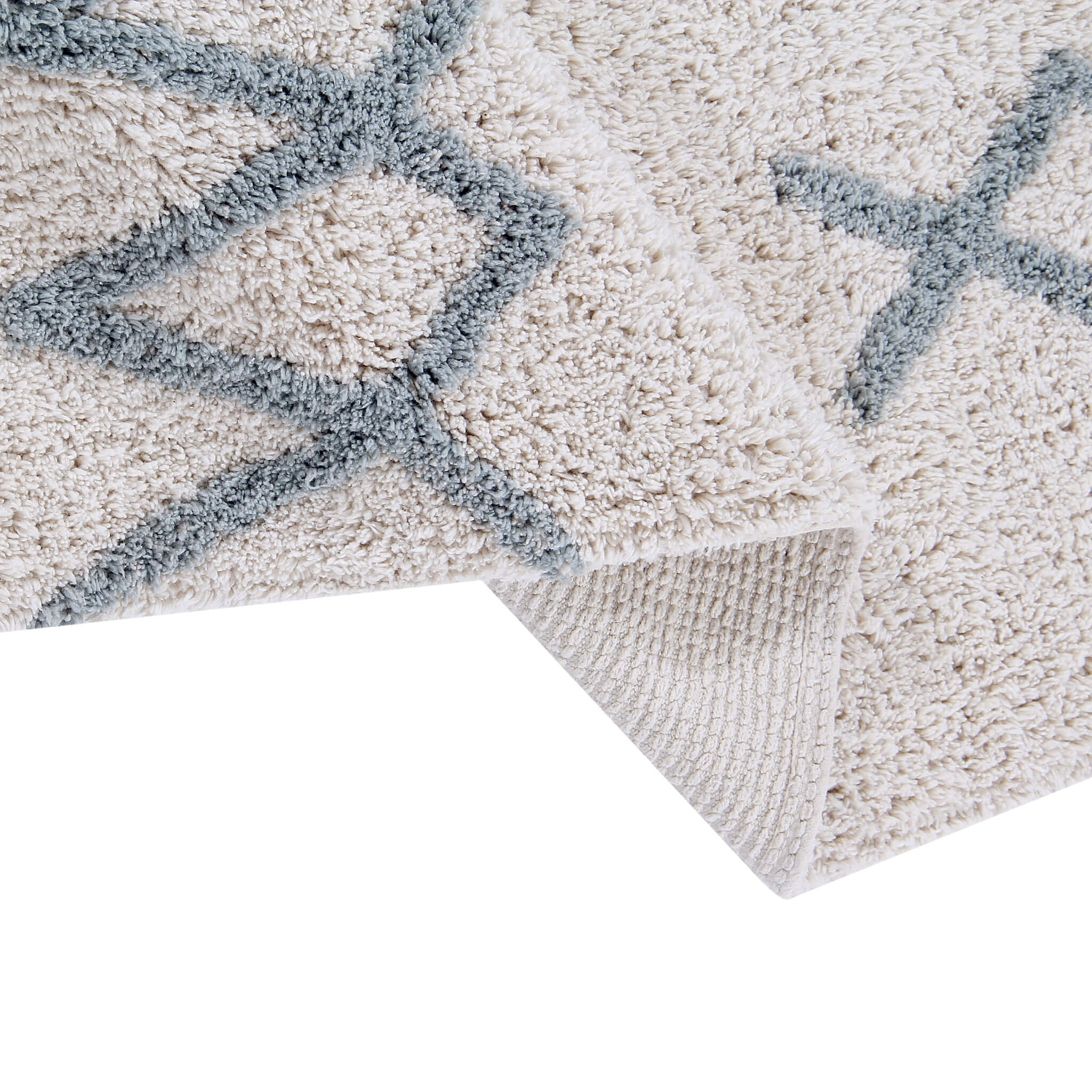 Atlas Washable Rug - Vintage Blue