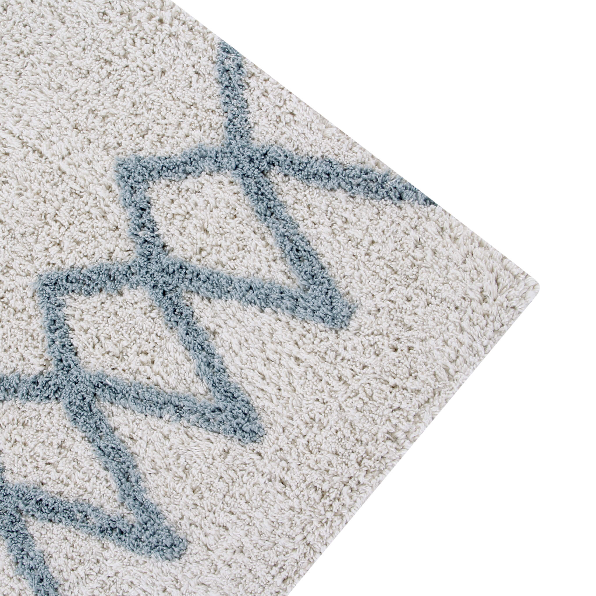 Atlas Washable Rug - Vintage Blue