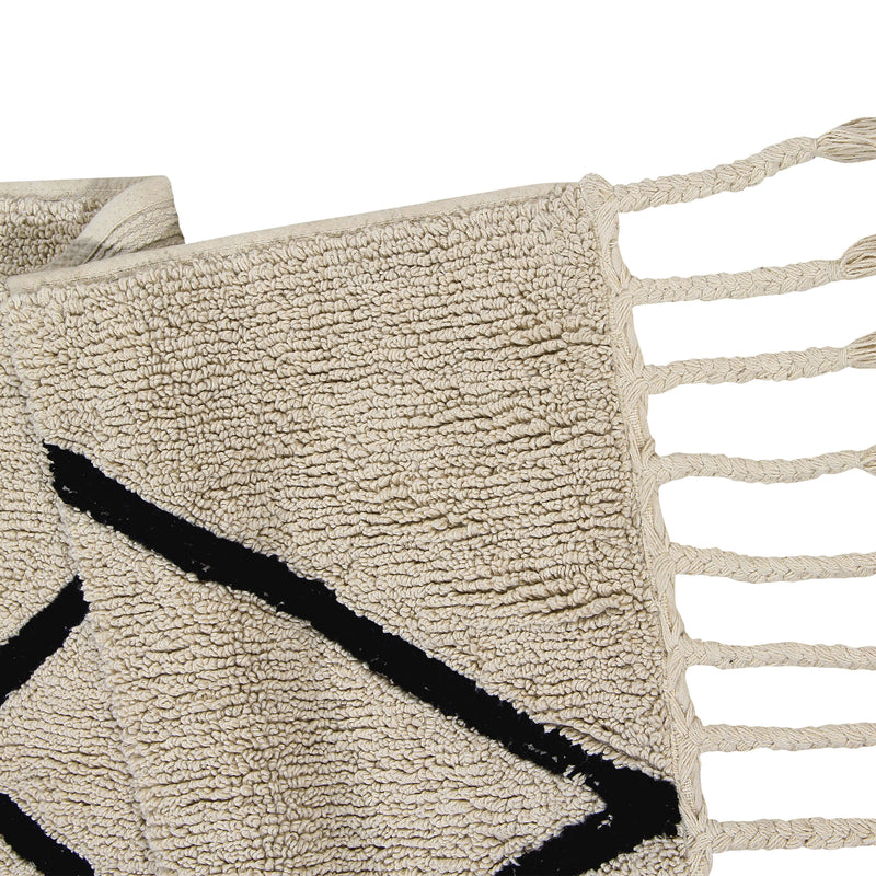 Lorena Canals Creme Bereber Washable Rug Oskoe