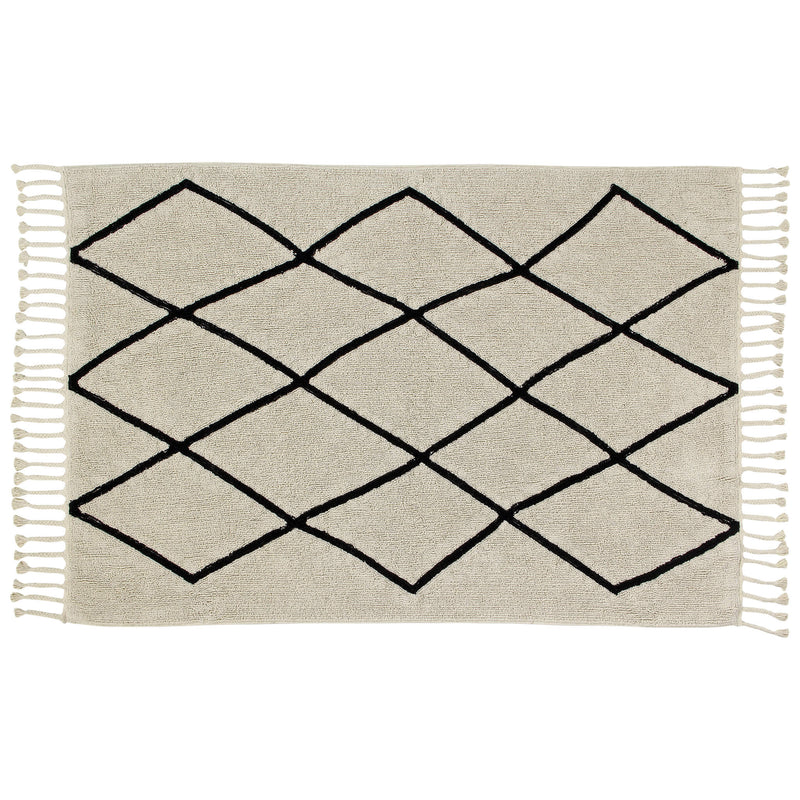 Lorena Canals Creme Bereber Washable Rug Oskoe