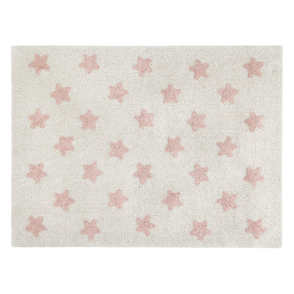 Stars Washable Rug - Vintage Nude