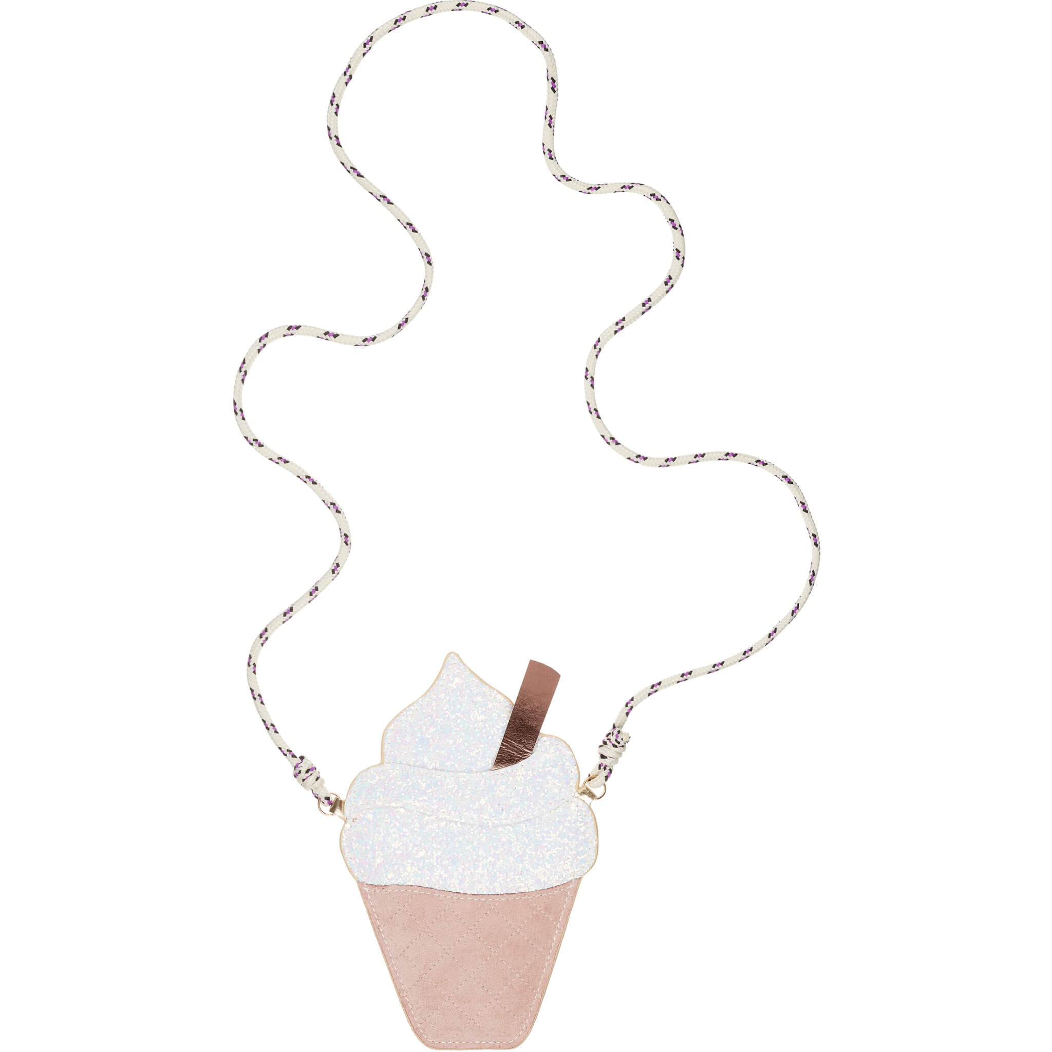 Glittery Ice Cream Bag