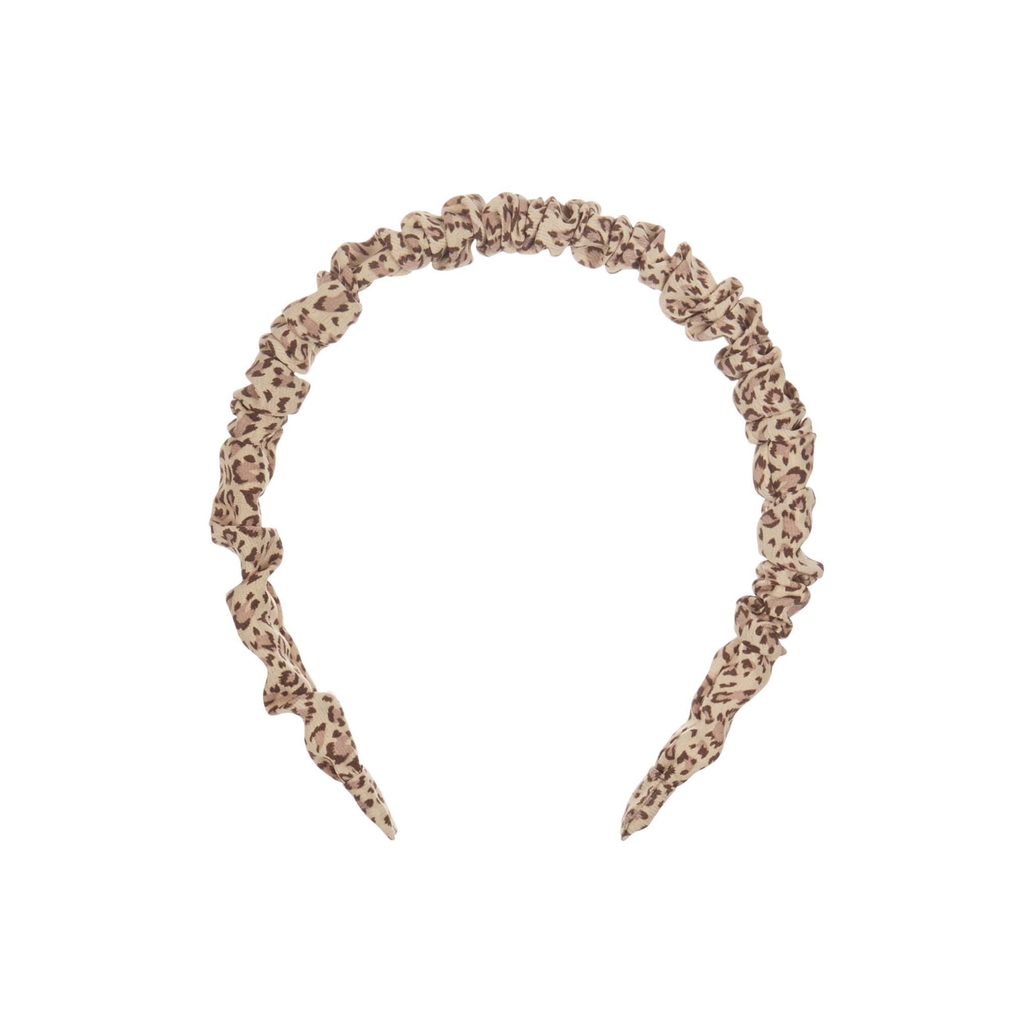 Leopard Scunchie Alice Band