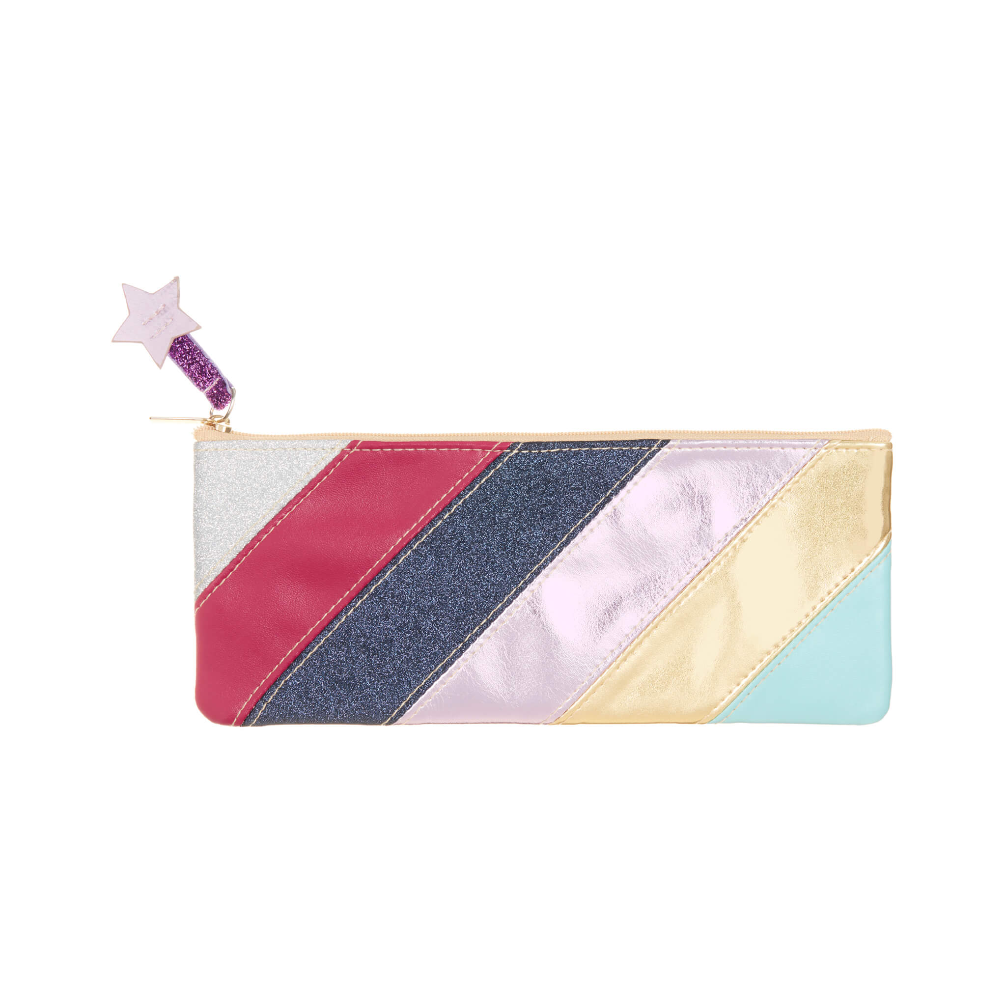 Stripe Rainbow Pencil Case