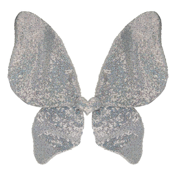 Sequin Wings - Silver