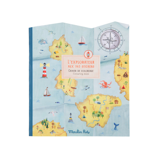 Explorer Colouring & Sticker Book