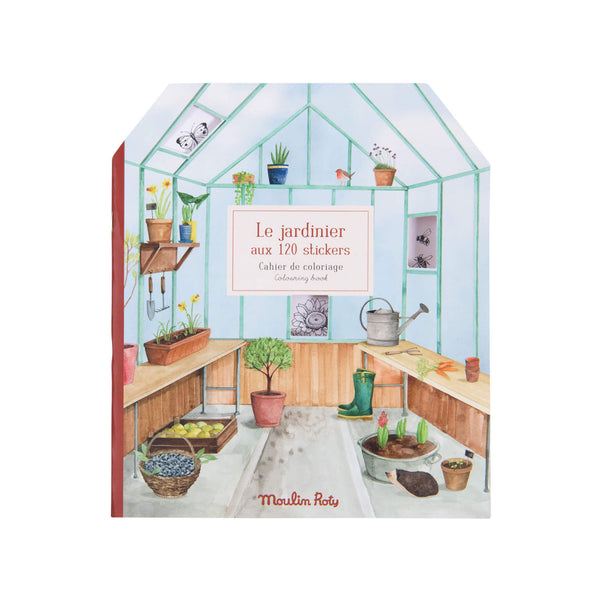 Garden Colouring & Sticker Book