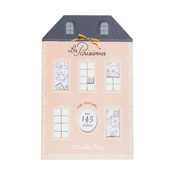 Colouring & Sticker Book - Les Parisiennes