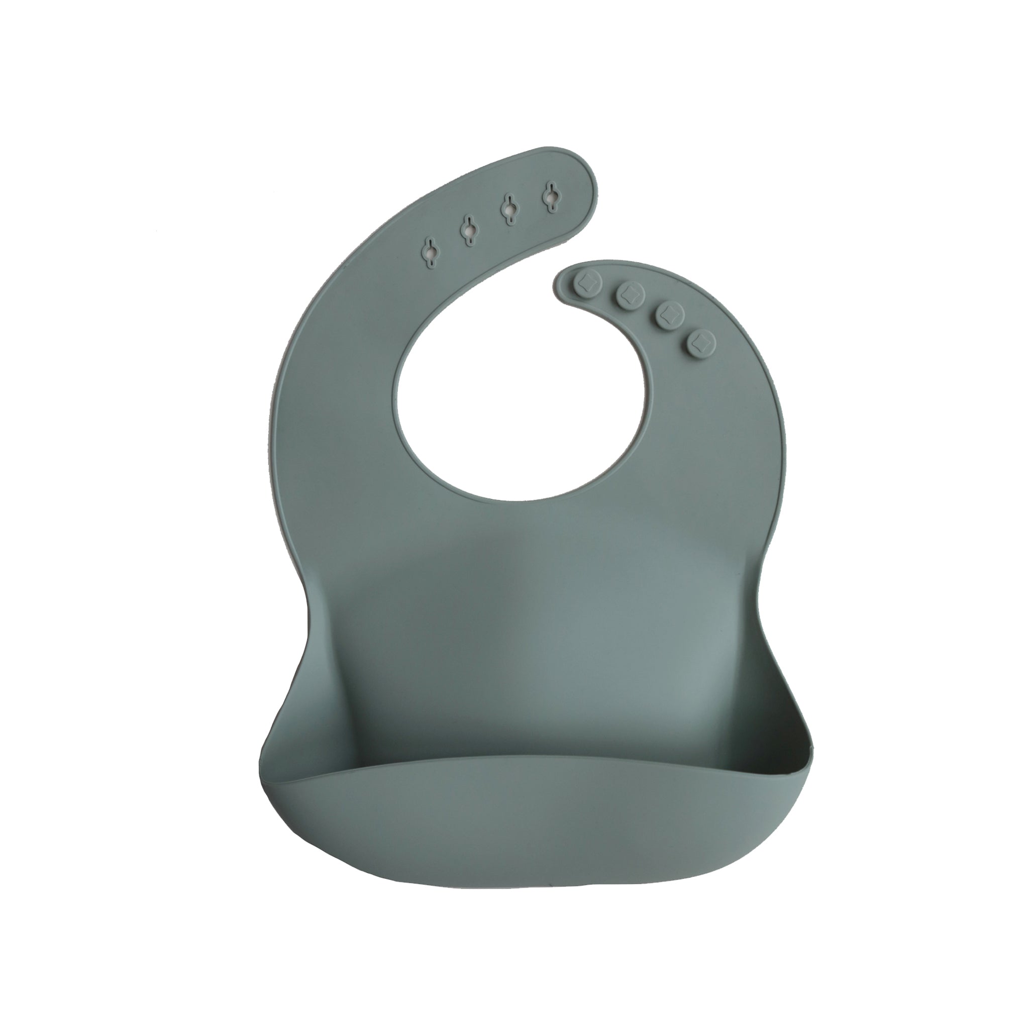 Silicone Bib - Cambridge Blue