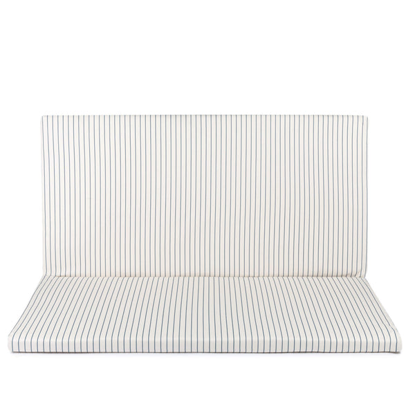 Nobodinoz Bebop Foldable Mattress in Blue Stripes