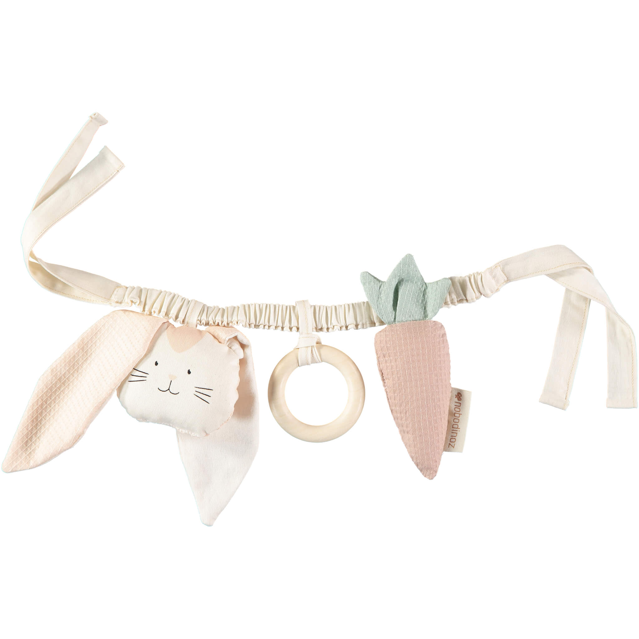 Pram Chain - Bunny & Carrot