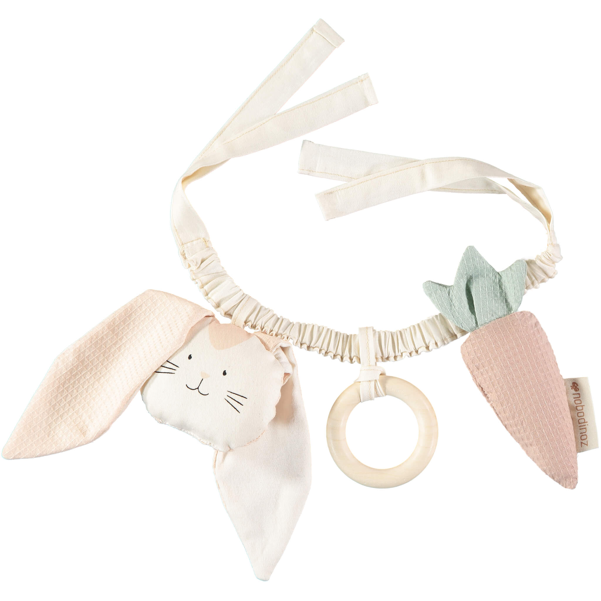 Pram Chain - Bunny & Carrot