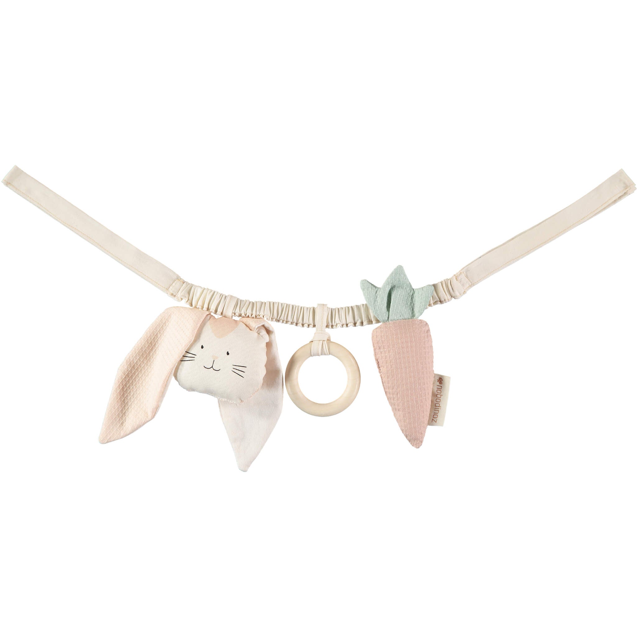 Pram Chain - Bunny & Carrot