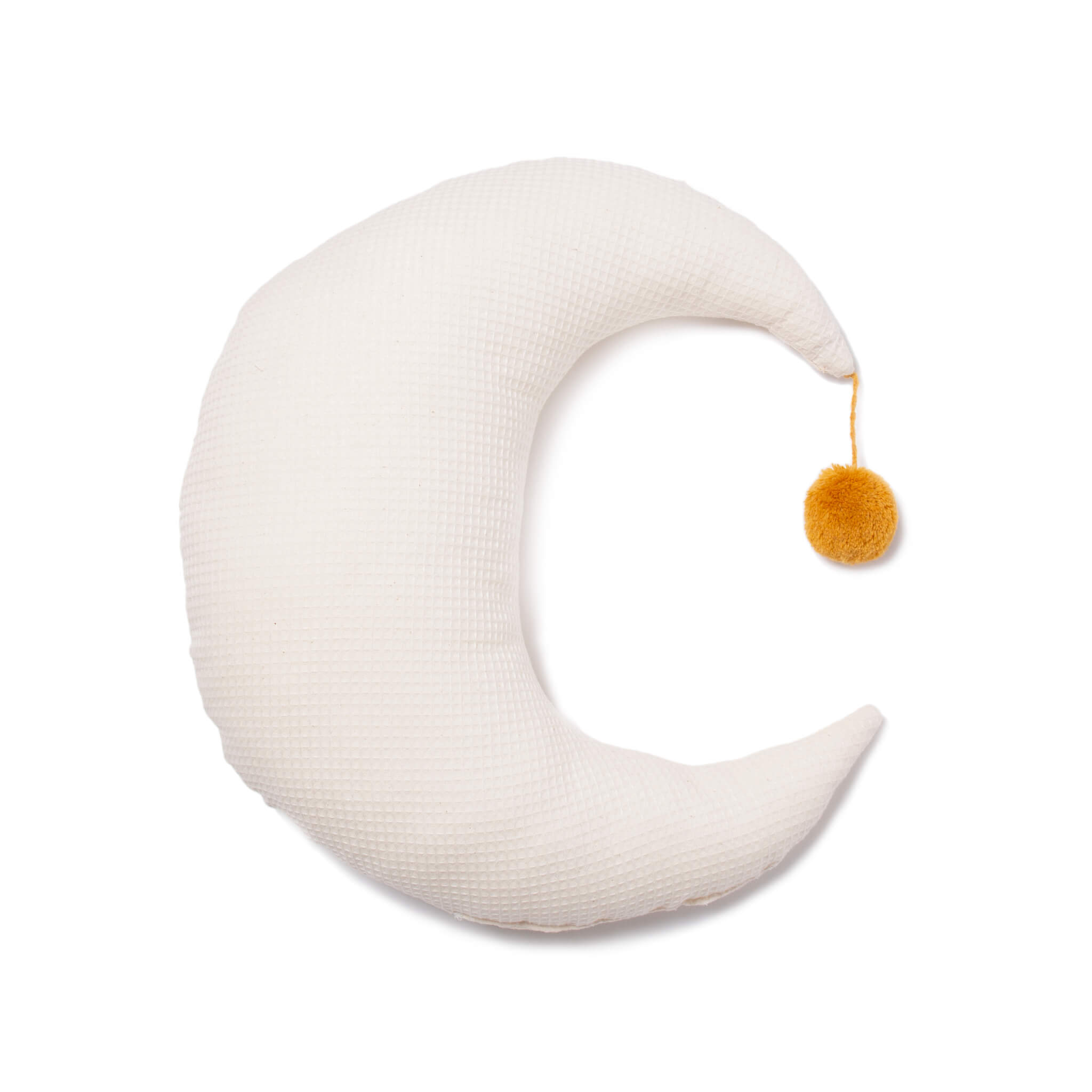 Nobodinoz Pierrot Moon Cushion in Natura