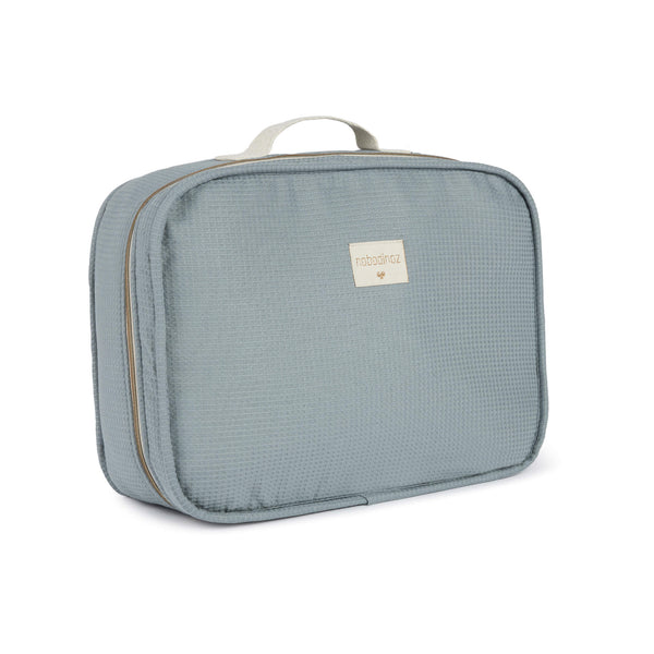 Nobodinoz Victoria Suitcase in Stone Blue