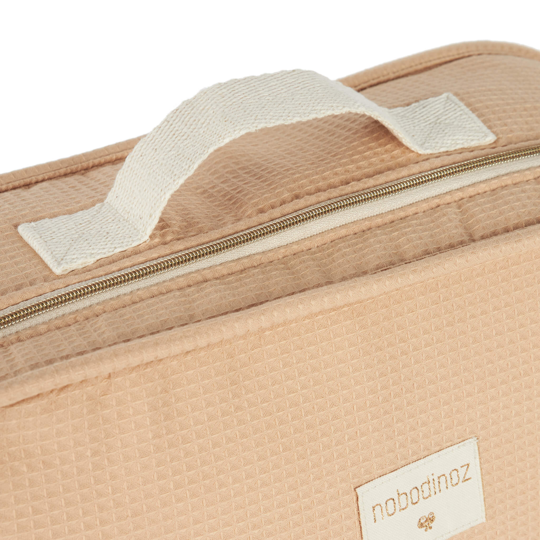 Nobodinoz Victoria Suitcase in Stone Nude