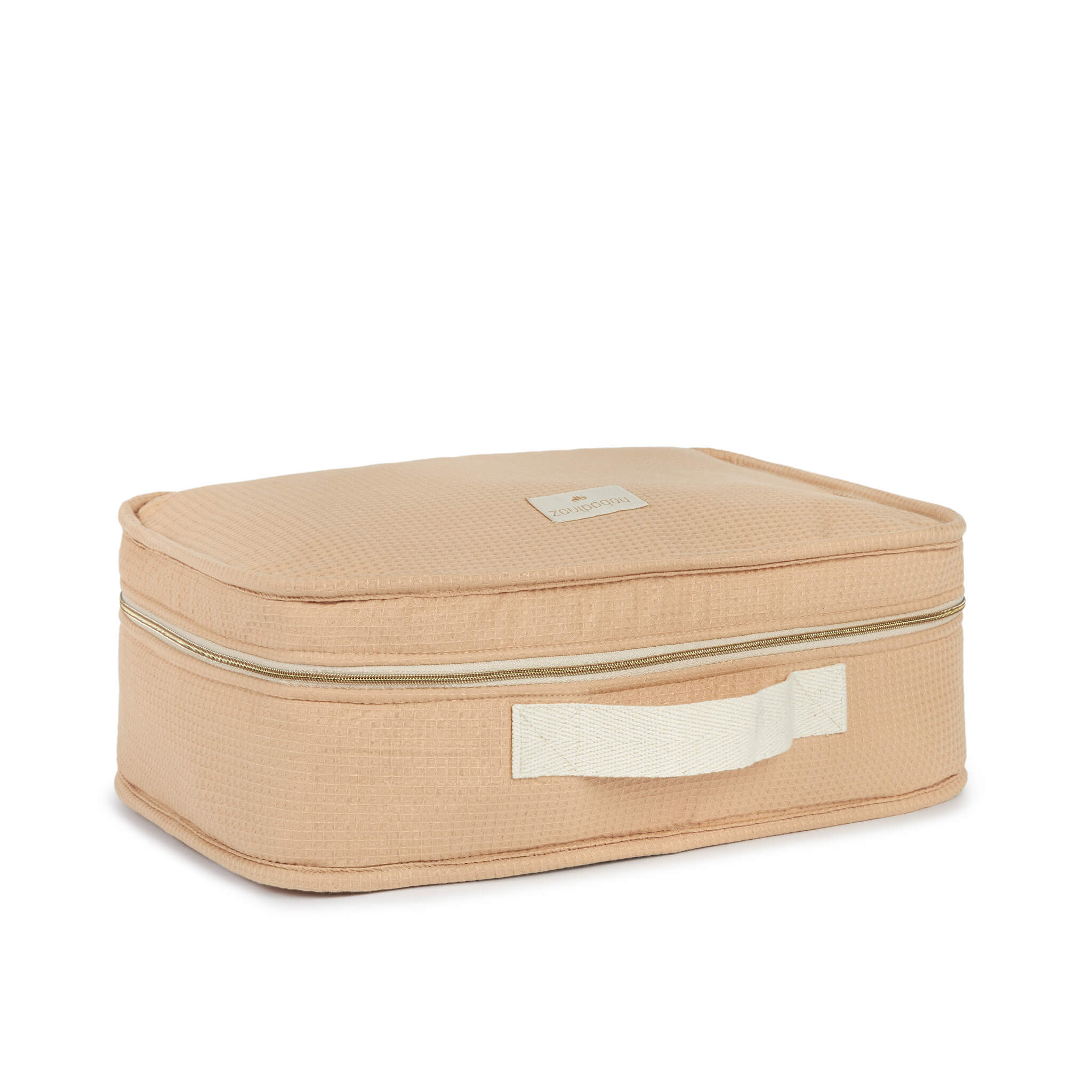Nobodinoz Victoria Suitcase in Stone Nude