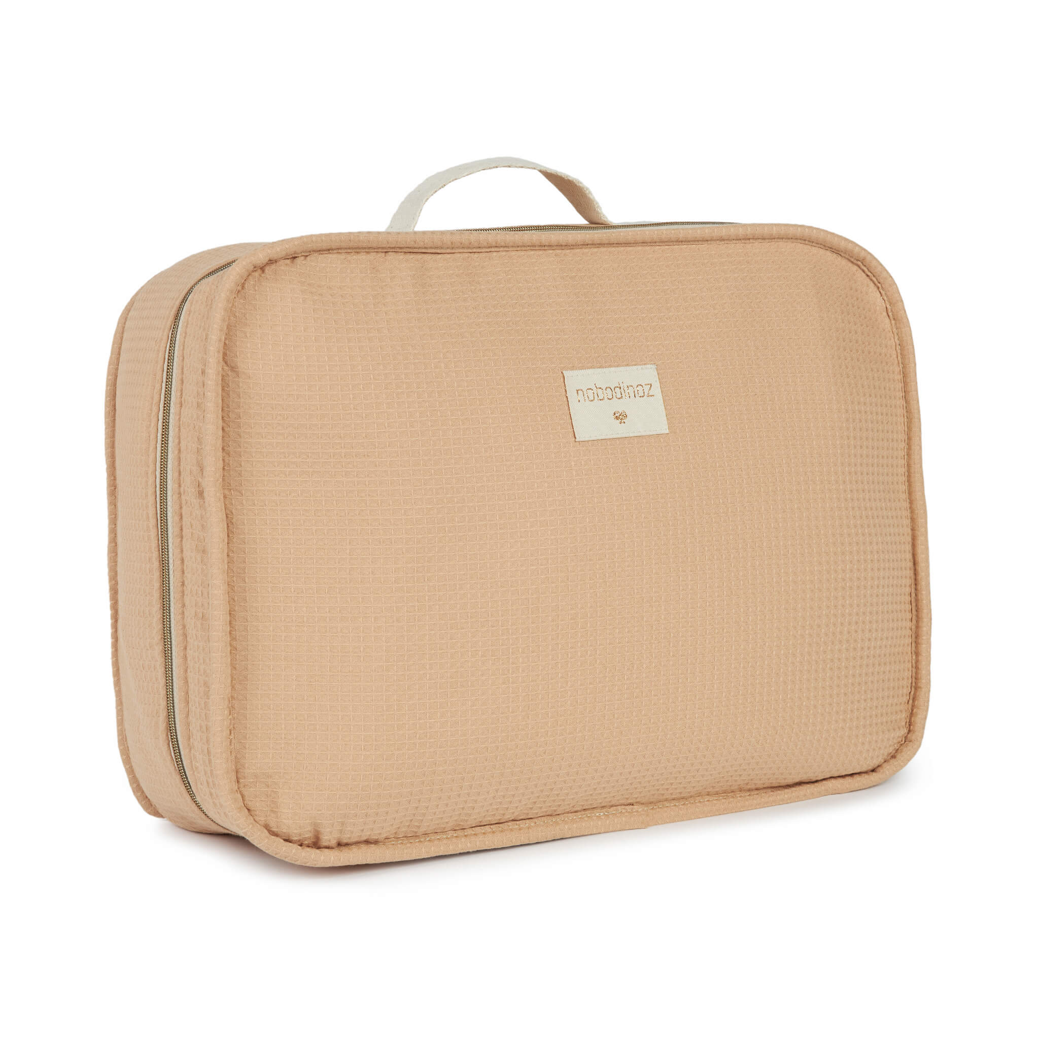 Nobodinoz Victoria Suitcase in Stone Nude