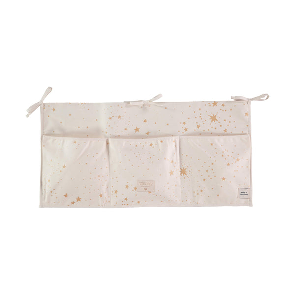 Nobodinoz Merlin Crib Organiser in Gold Natural 