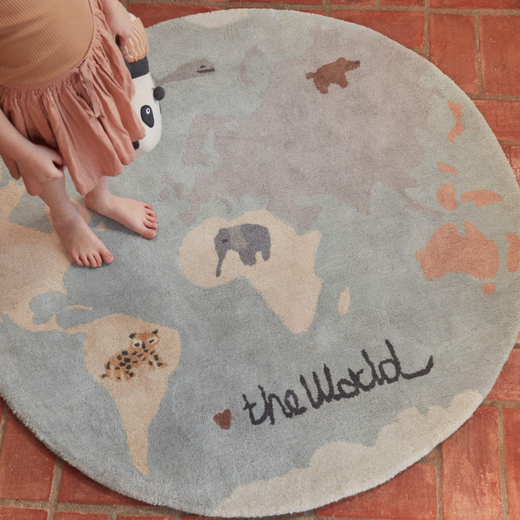 Tufted World Rug