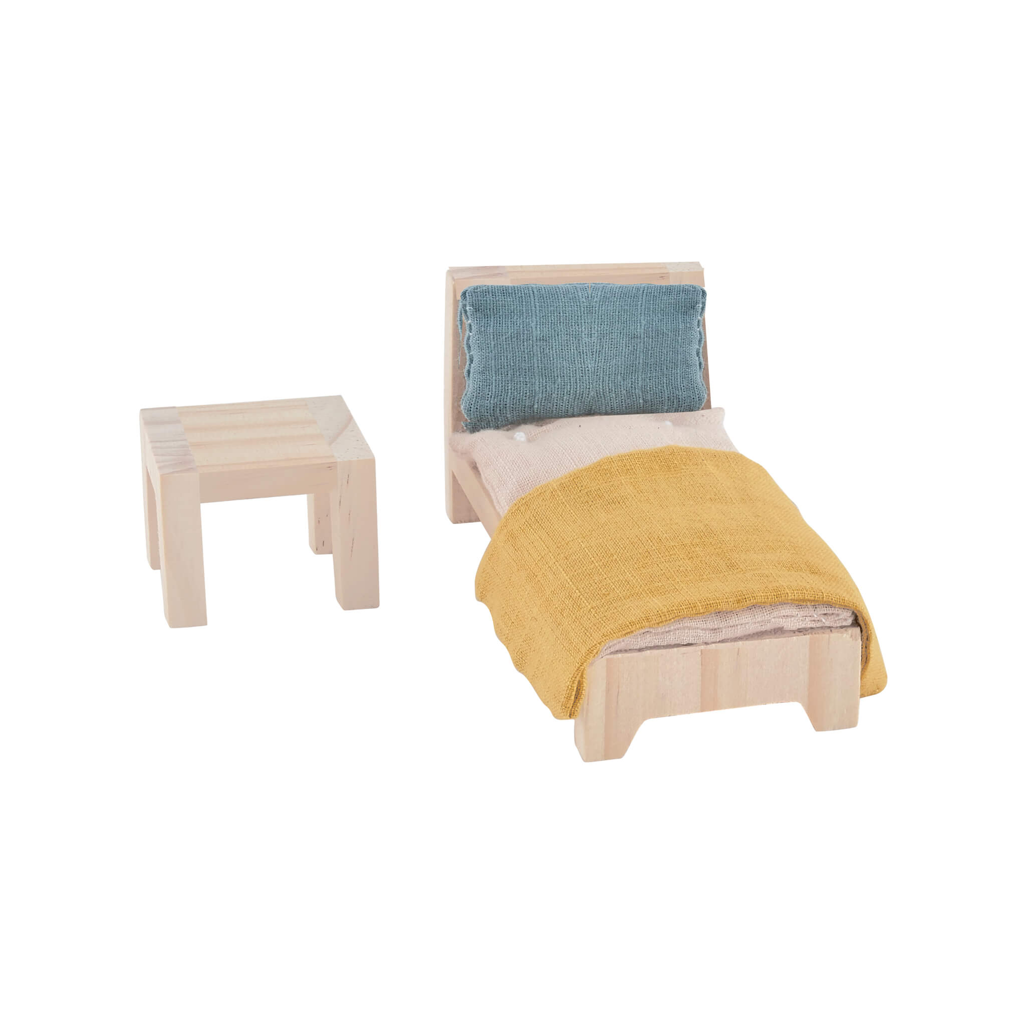 Olli Ella Holdie Dolls House Single Bed Set 