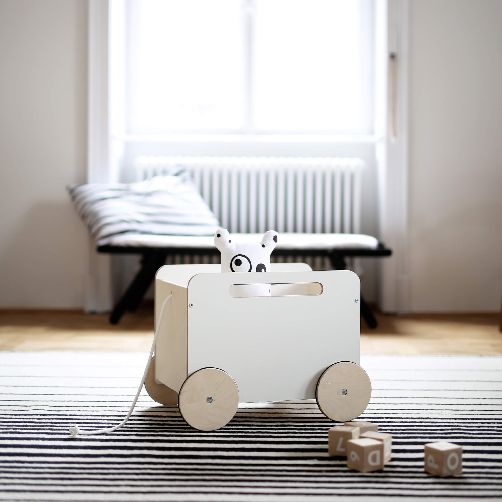 Toy Chest on Wheels