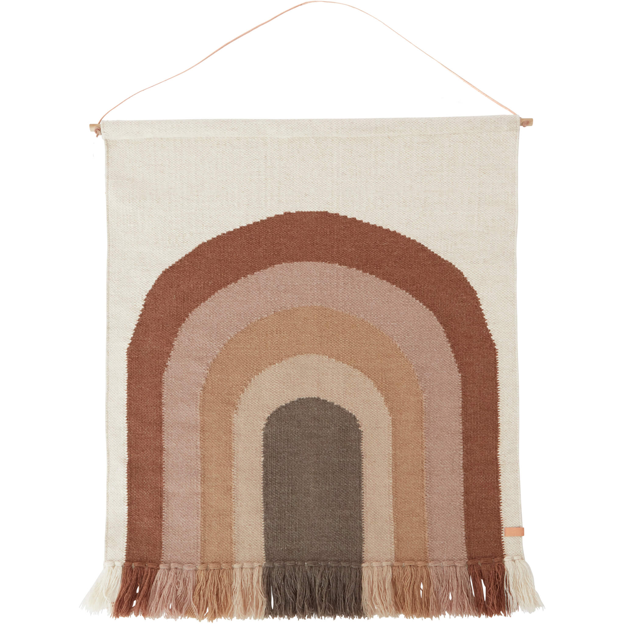 Follow the Rainbow Wall Rug - Choko