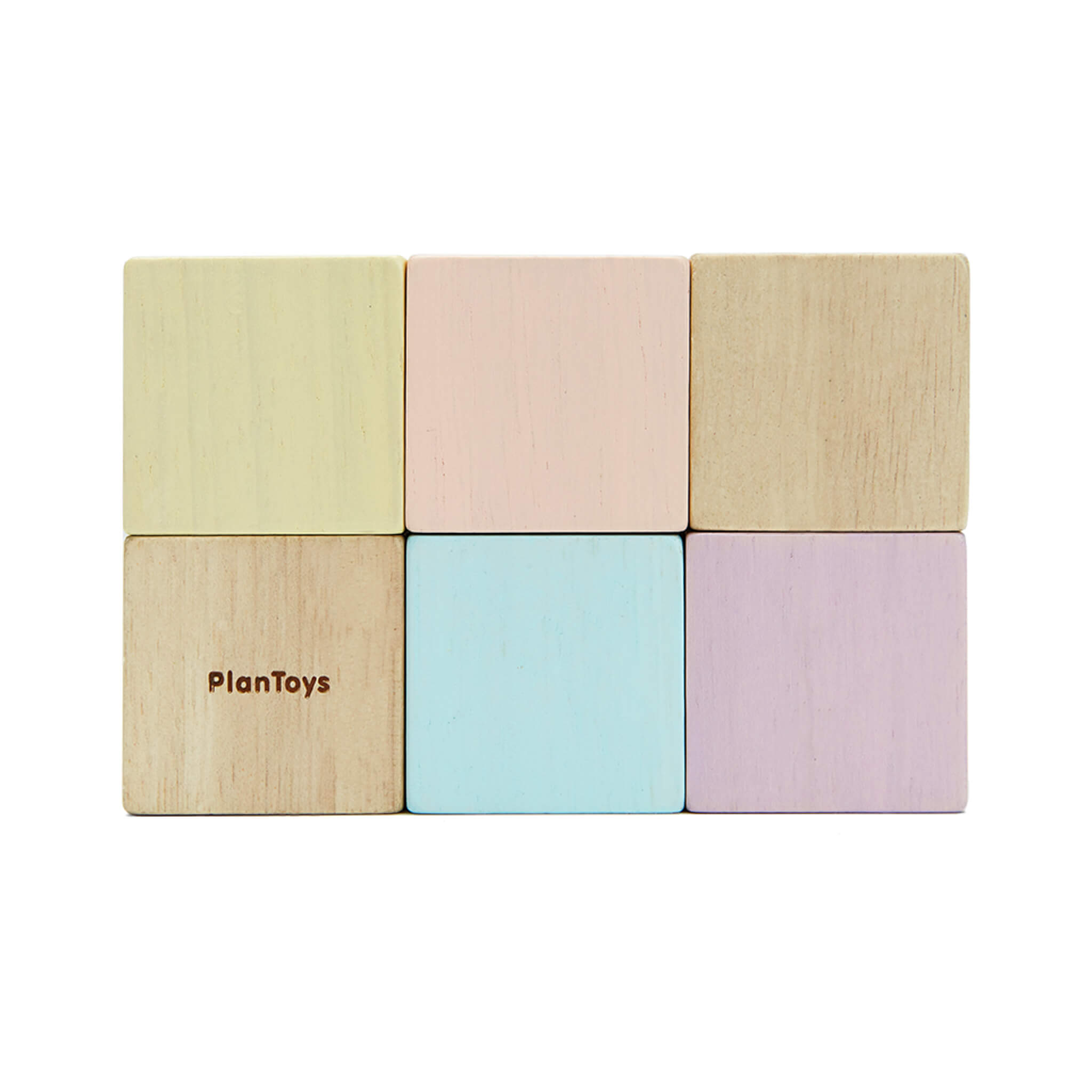 Plan Toys Pastel Sensory Blocks