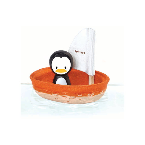 Penguin Sailing Boat Bath Toy