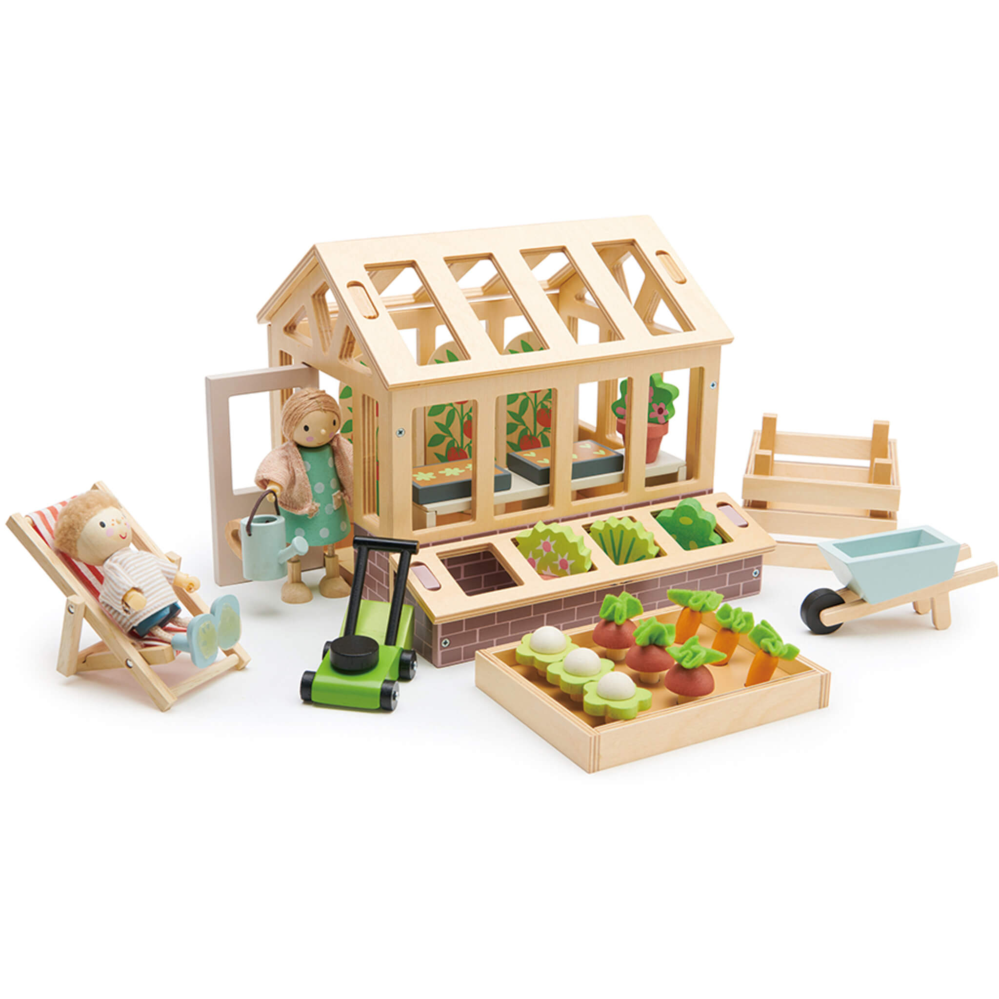 Tender Leaf Toys Greenhouse & Garden Set