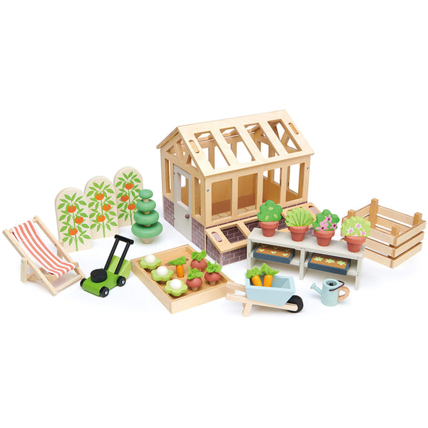 Tender Leaf Toys Greenhouse & Garden Set