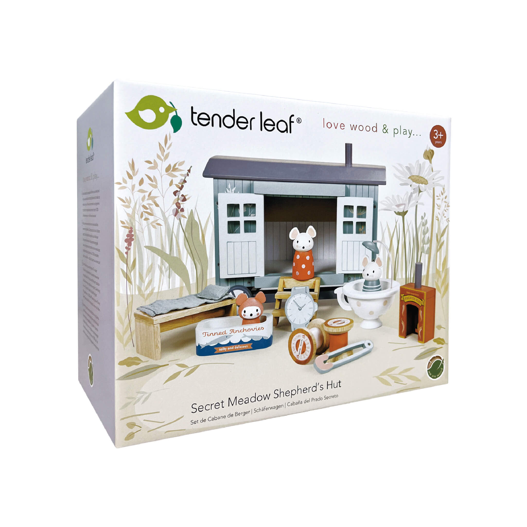 Tender Leaf Toys Secret Meadow Shepherds Hut