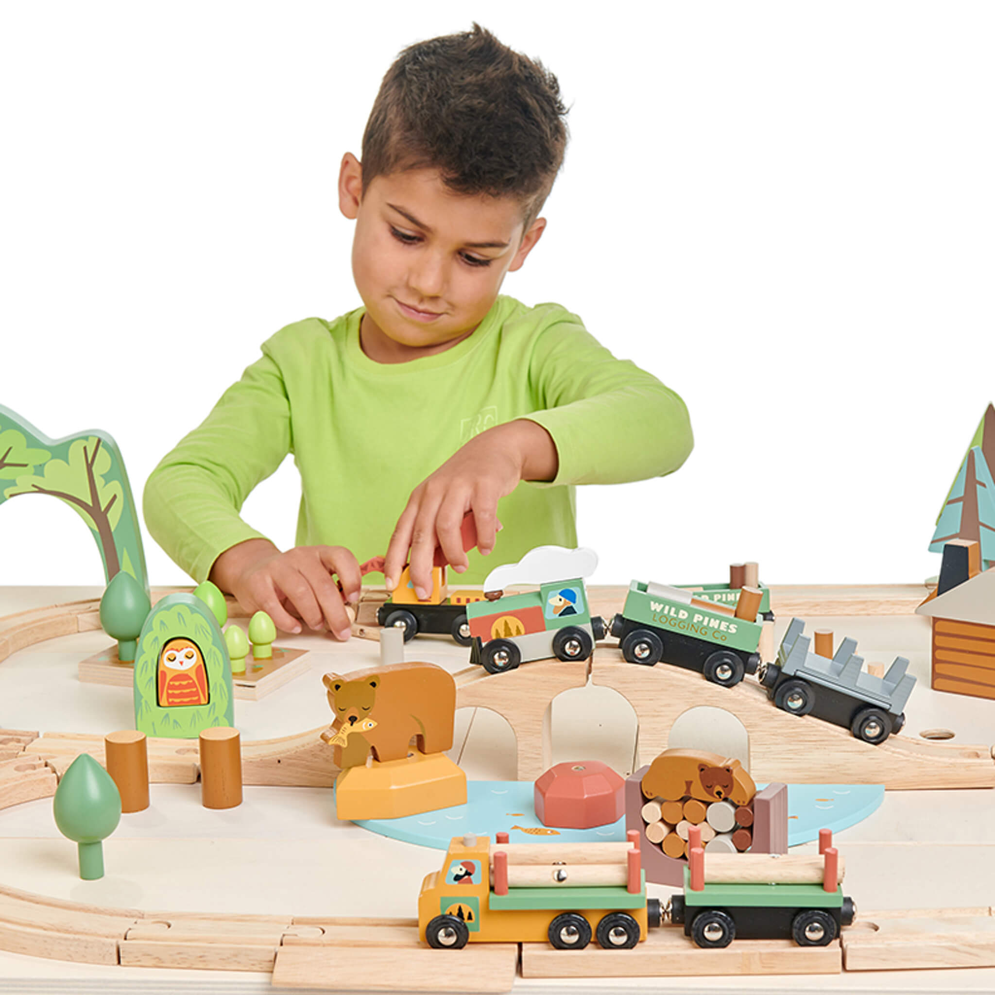 Wild Pines Train Set