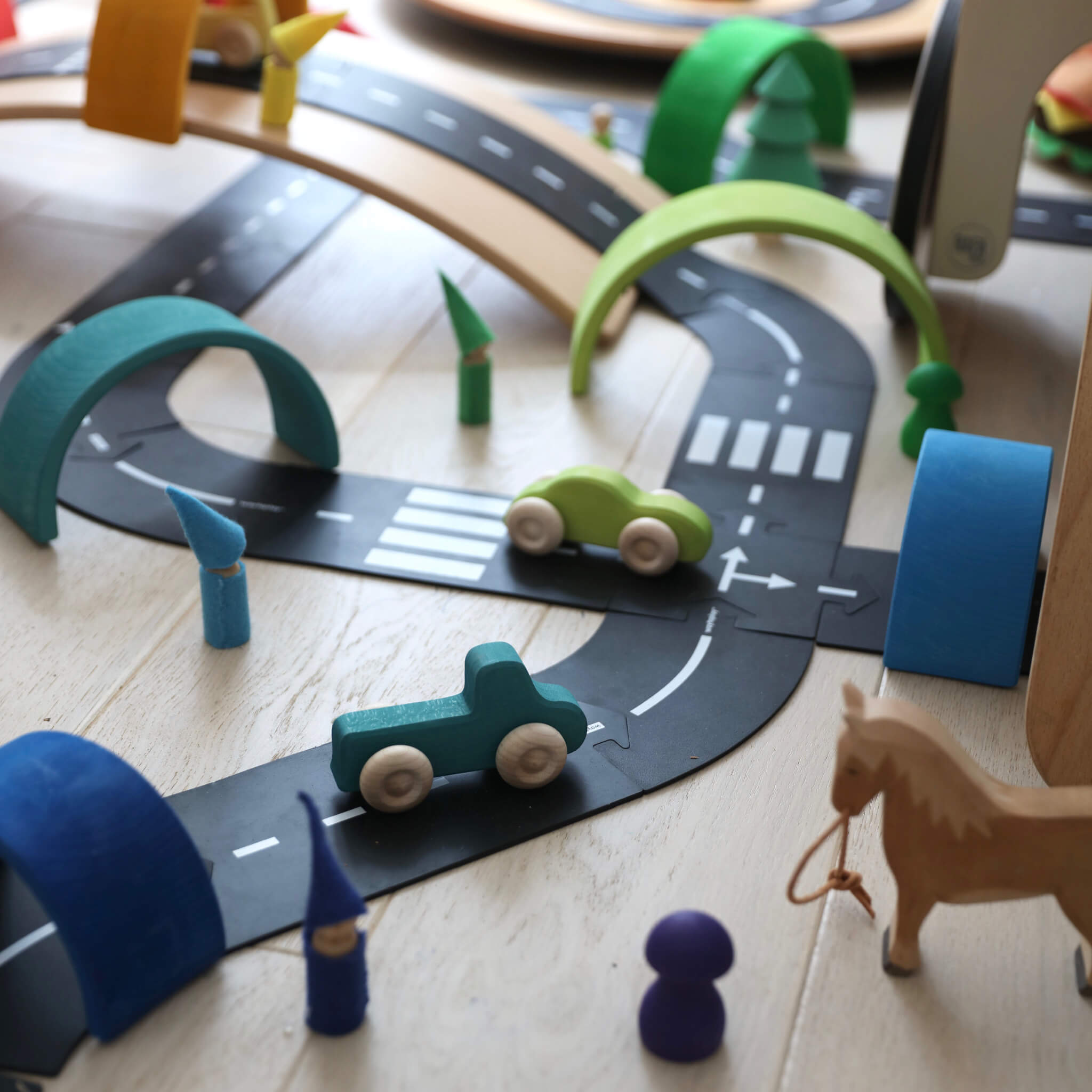 Adjustable Car Track - King of the Road (40 Piece Set)