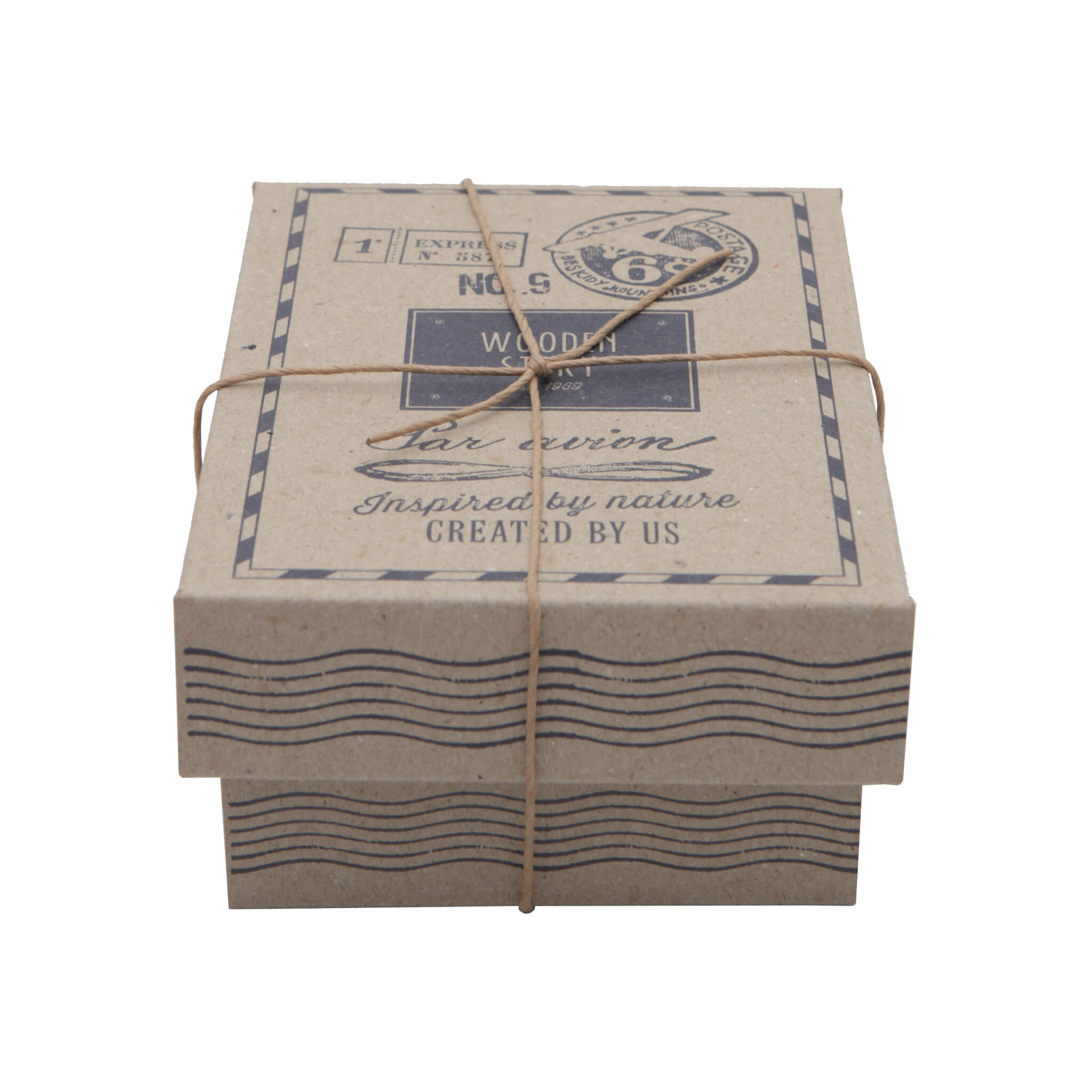Wooden Story - 1930's Wooden Car -Packaging