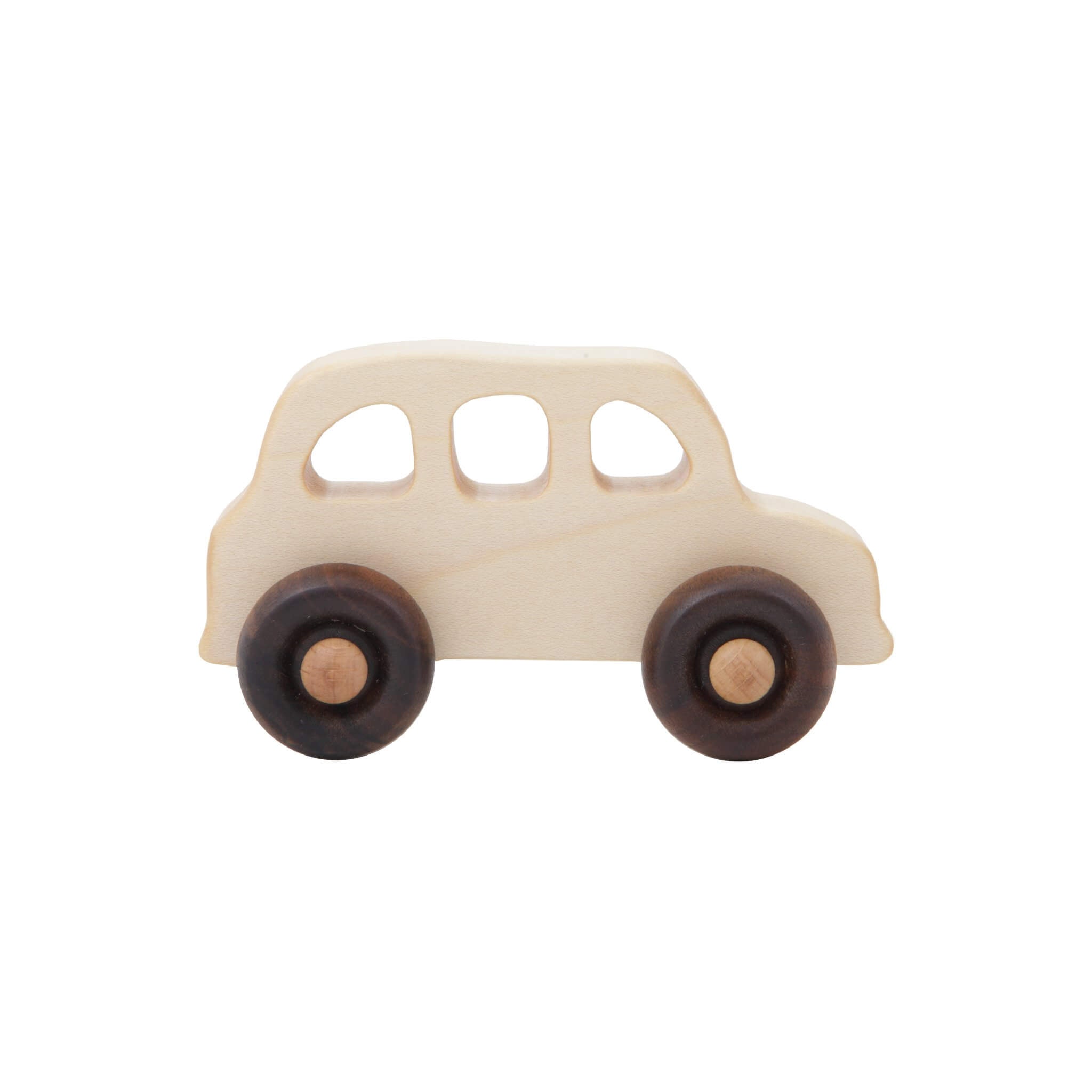 Wooden Story English Taxi Style Wooden Car